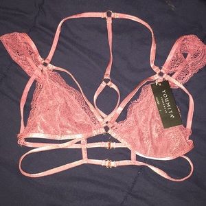 NEW Beautiful lace bralette, never worn with tags